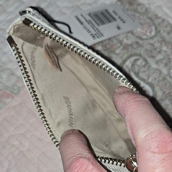 Brahmin Britt Attachable Coin Purse in Ivory Dream Melbourne. NWT. - Picture 13 of 13